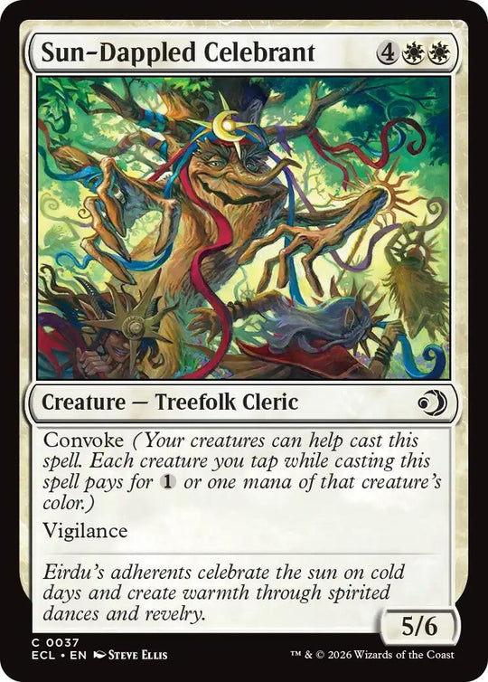 Image for Sun-Dappled Celebrant (37) - Magic: The Gathering
