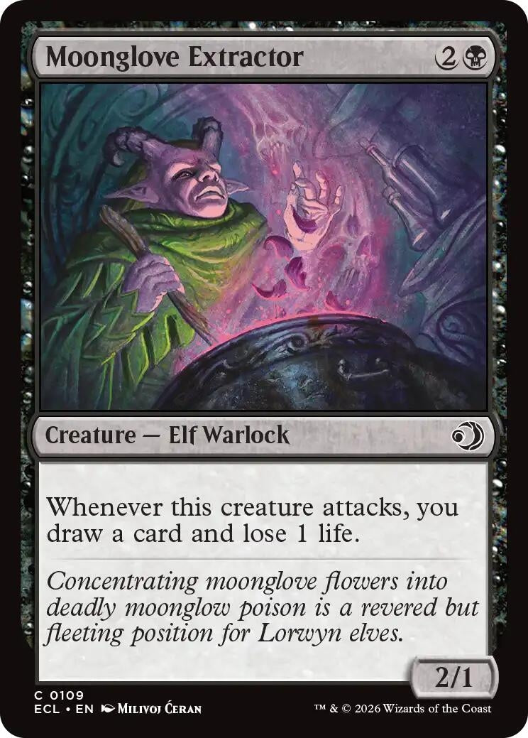 Image for Moonglove Extractor (109) - Magic: The Gathering
