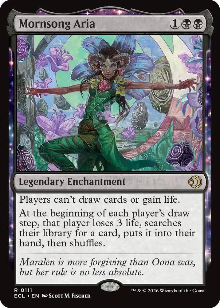 Image for Mornsong Aria (111) - Magic: The Gathering