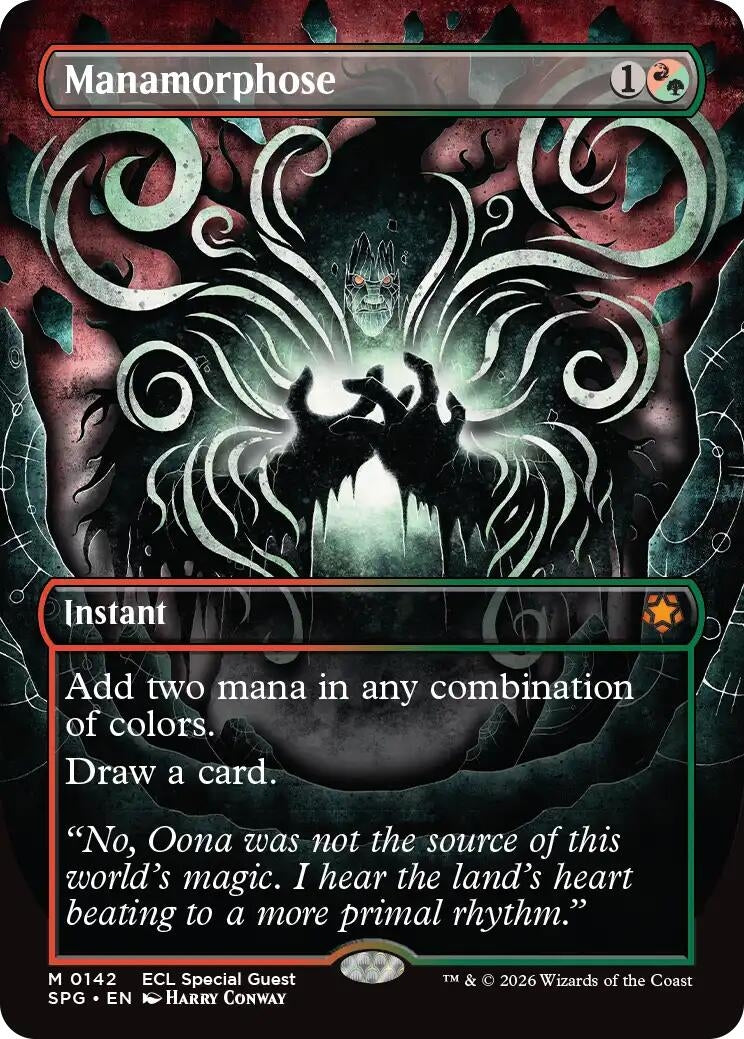 Image for Manamorphose (Borderless) (142) - Magic: The Gathering