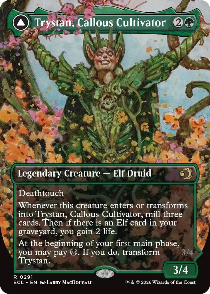 Image for Trystan, Callous Cultivator (Borderless) (291) - Magic: The Gathering