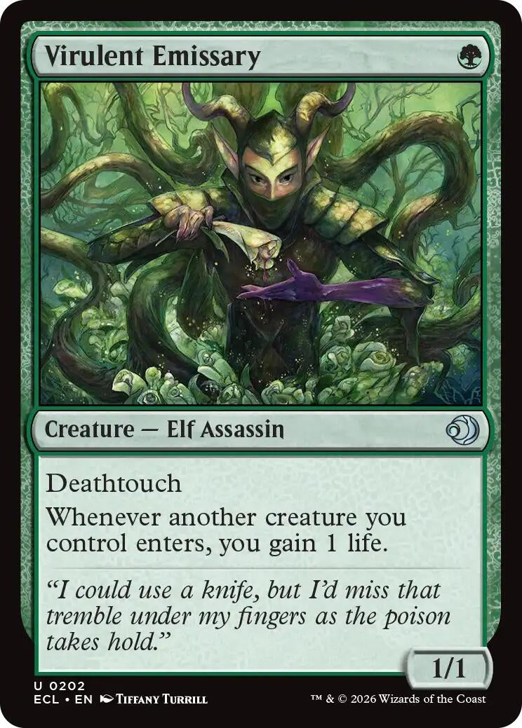 Image for Virulent Emissary (202) - Magic: The Gathering