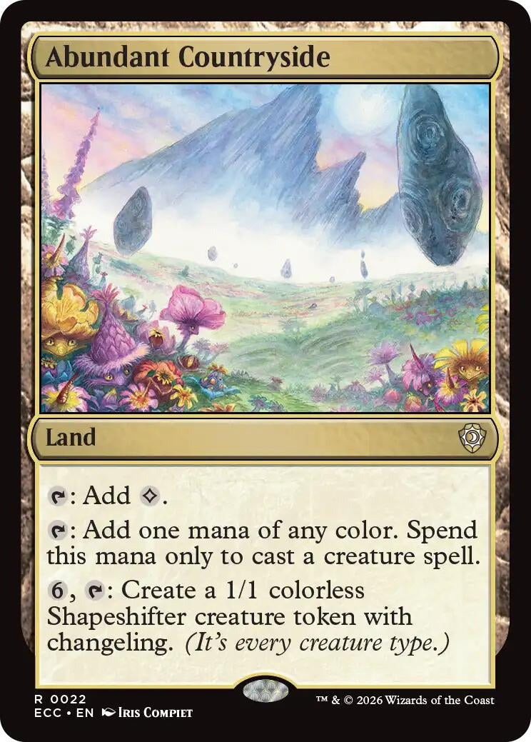 Image for Abundant Countryside (22) - Magic: The Gathering