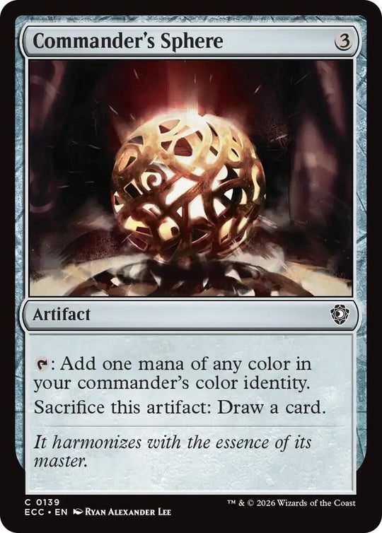 Image for Commander's Sphere (139) (ECC) - Magic: The Gathering