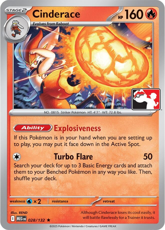 Image for Cinderace (028/132) - Pokemon