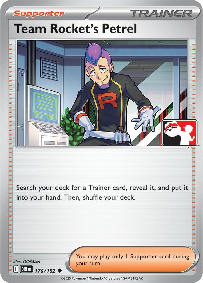 Image for Team Rocket's Petrel (176/182) - Pokemon