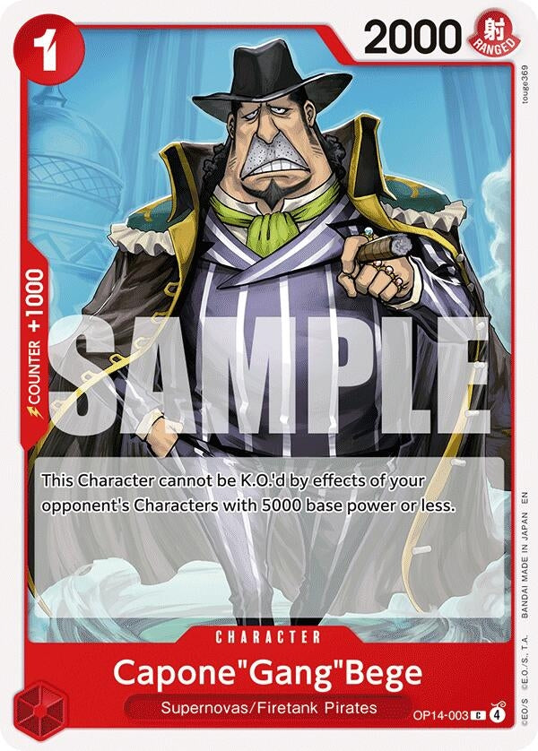 Capone"Gang"Bege (OP14-003) (OP14)
