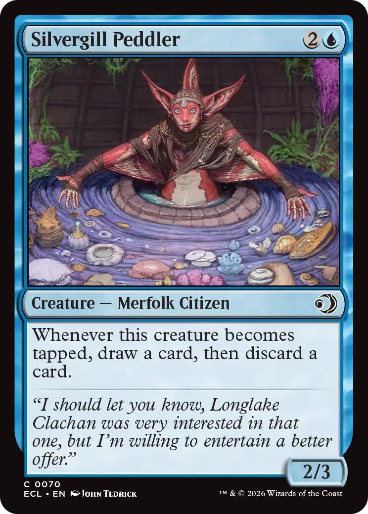 Image for Silvergill Peddler (70) - Magic: The Gathering