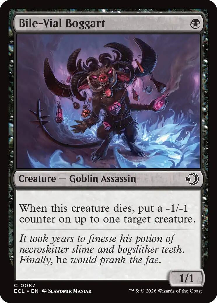 Image for Bile-Vial Boggart (87) - Magic: The Gathering