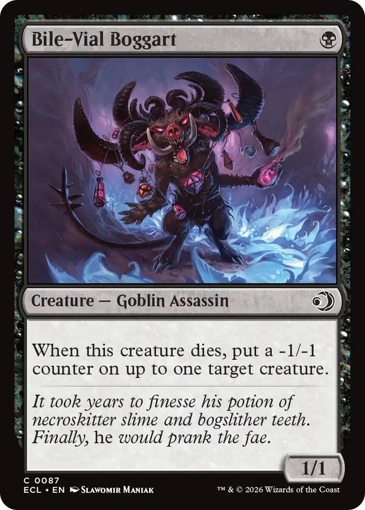 Image for Bile-Vial Boggart (87) - Magic: The Gathering
