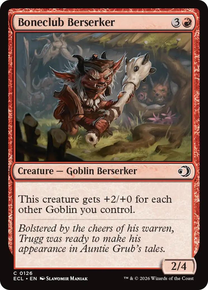 Image for Boneclub Berserker (126) - Magic: The Gathering