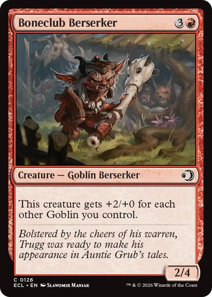 Image for Boneclub Berserker (126) - Magic: The Gathering