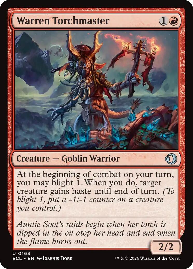 Image for Warren Torchmaster (163) - Magic: The Gathering