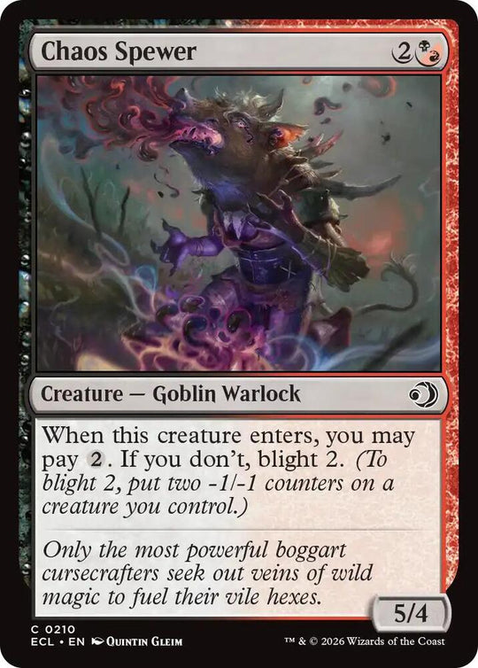 Image for Chaos Spewer (210) - Magic: The Gathering