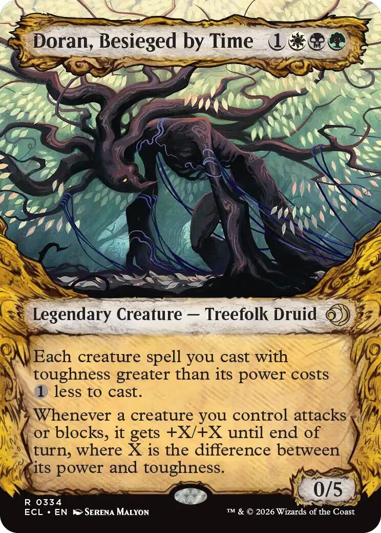 Image for Doran, Besieged by Time (Showcase) (334) - Magic: The Gathering