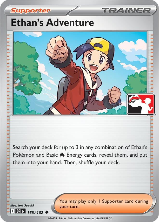 Image for Ethan's Adventure (165/182) - Pokemon