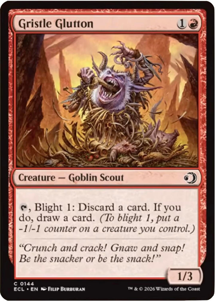 Image for Gristle Glutton (144) - Magic: The Gathering