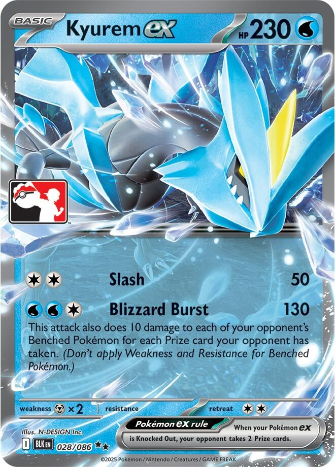 Image for Kyurem ex (028/086) - Pokemon