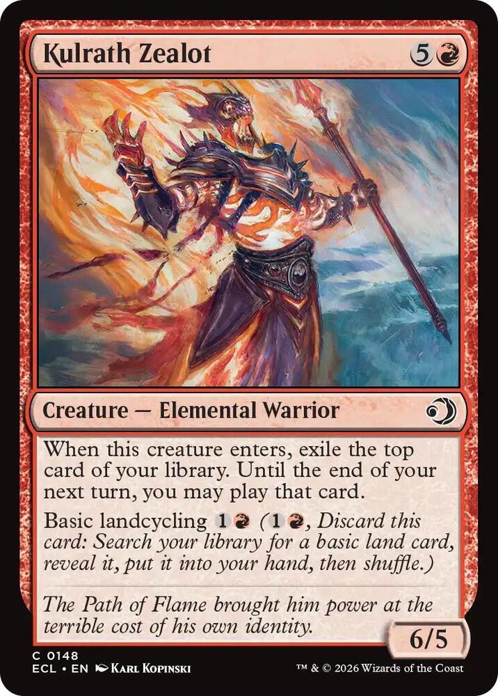 Image for Kulrath Zealot (148) - Magic: The Gathering