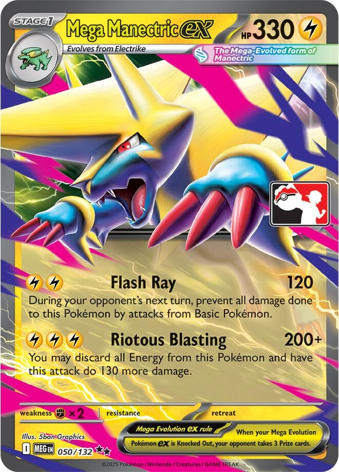 Image for Mega Manectric ex (050/132) - Pokemon