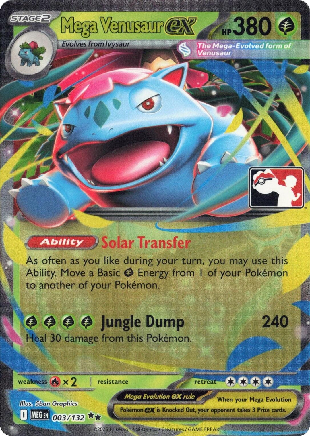 Image for Mega Venusaur ex (003/132) - Pokemon