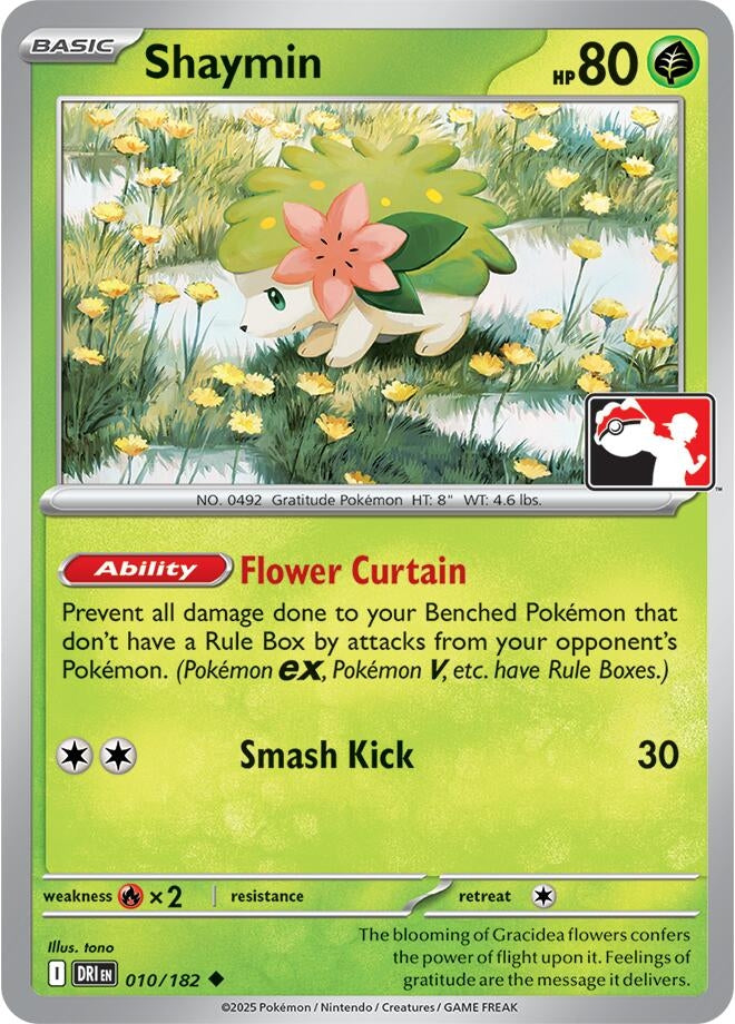 Image for Shaymin (010/182) - Pokemon