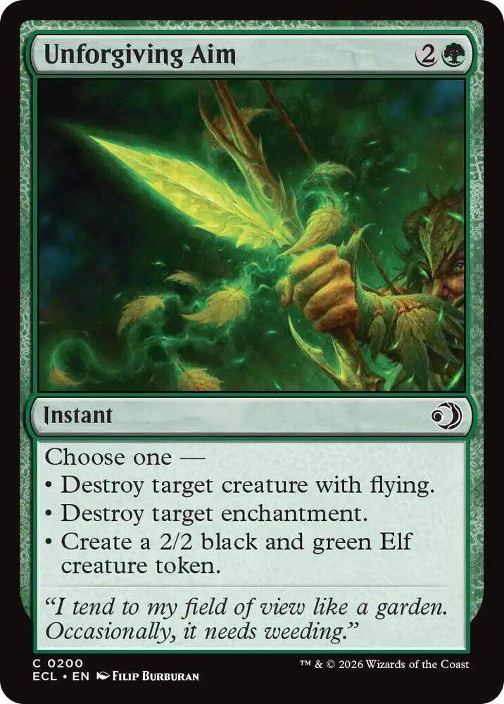 Image for Unforgiving Aim (200) - Magic: The Gathering