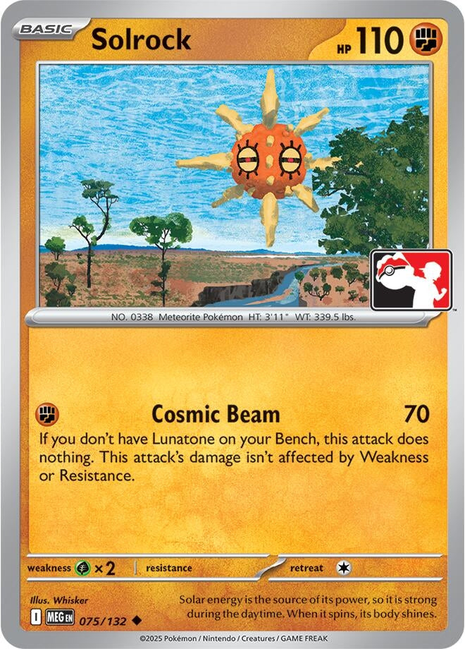 Image for Solrock (075/132) - Pokemon