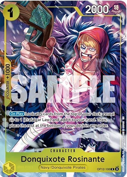 Donquixote Rosinante (Illustration Box Vol.6) (OP12-108) (OP-PR)