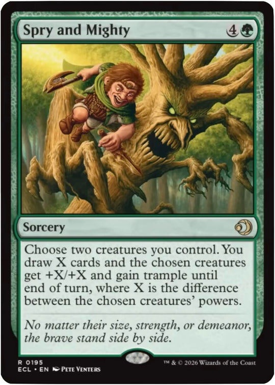 Image for Spry and Mighty (195) - Magic: The Gathering