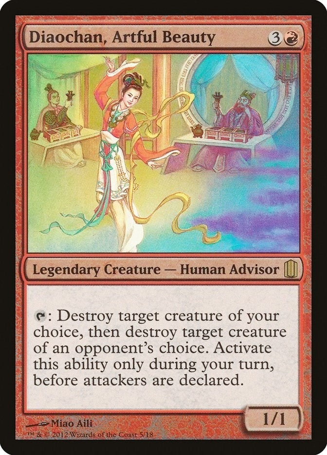 Image for Diaochan, Artful Beauty (5) - Magic: The Gathering
