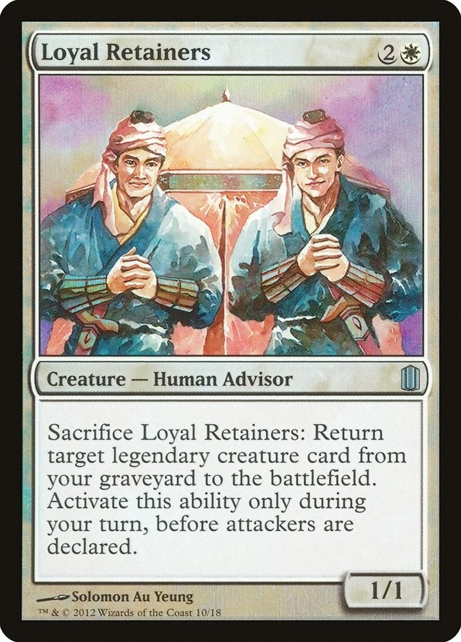 Image for Loyal Retainers (10) - Magic: The Gathering