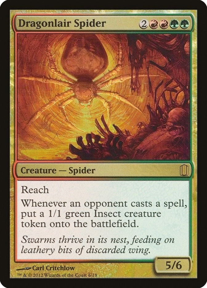 Image for Dragonlair Spider (6) - Magic: The Gathering