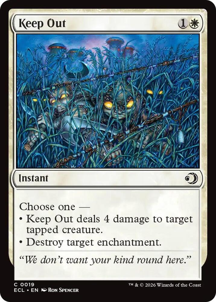 Image for Keep Out (19) - Magic: The Gathering
