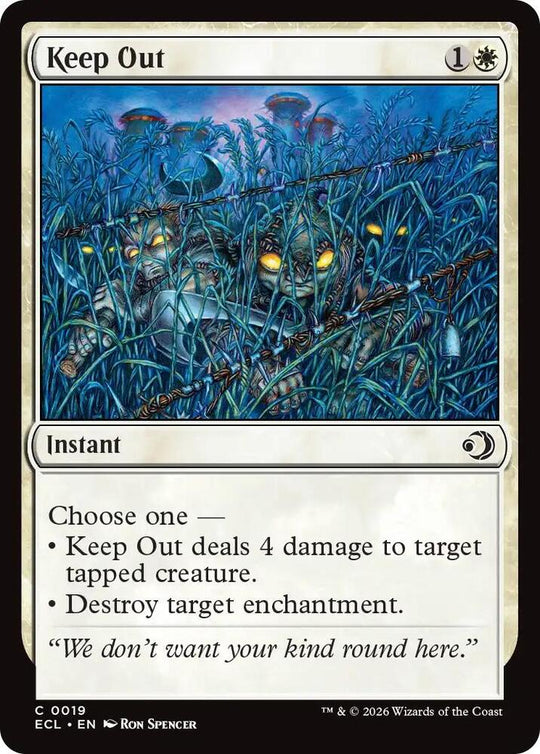 Image for Keep Out (19) - Magic: The Gathering
