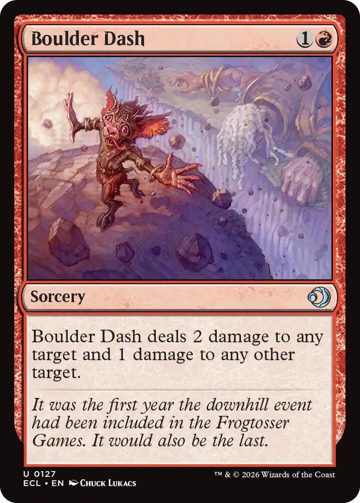 Image for Boulder Dash (127) - Magic: The Gathering