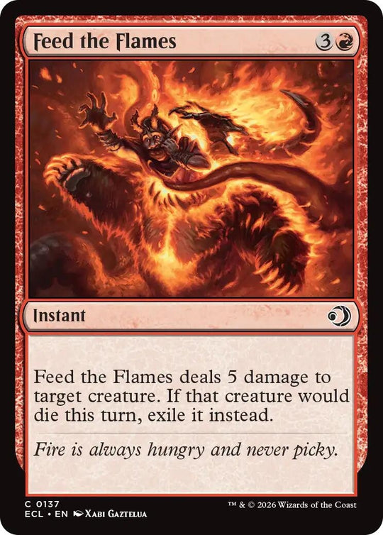 Image for Feed the Flames (137) - Magic: The Gathering