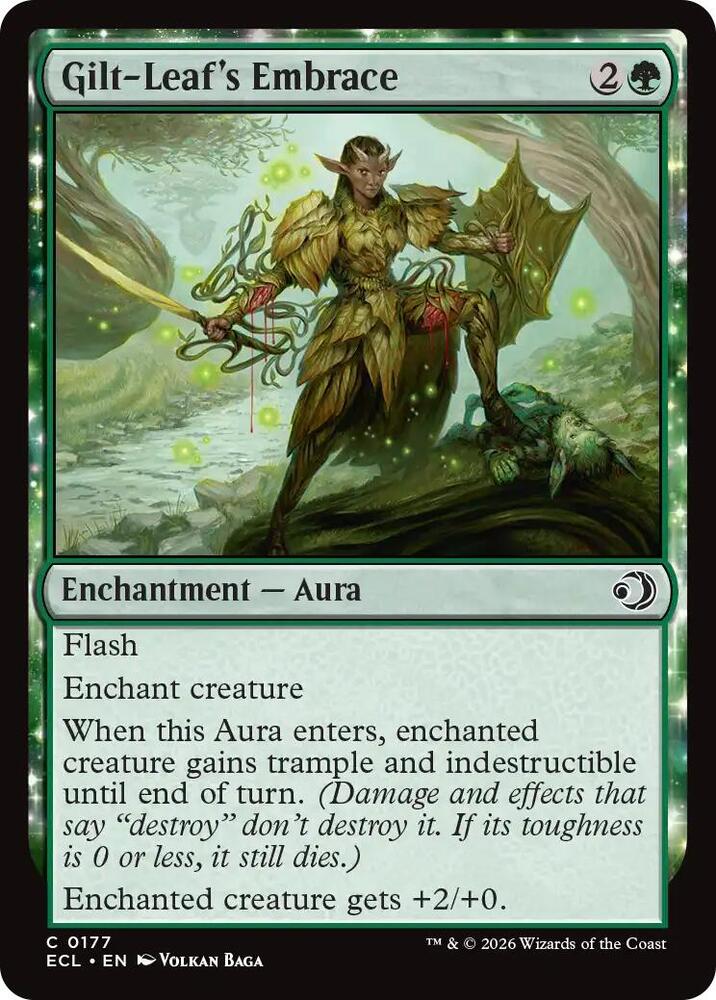 Image for Gilt-Leaf's Embrace (177) - Magic: The Gathering