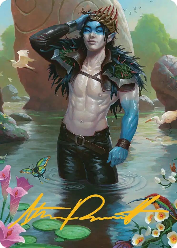 Image for Oko, Lorwyn Liege Art Card (Gold-Stamped Signature) (31) (ASECL) - Magic: The Gathering