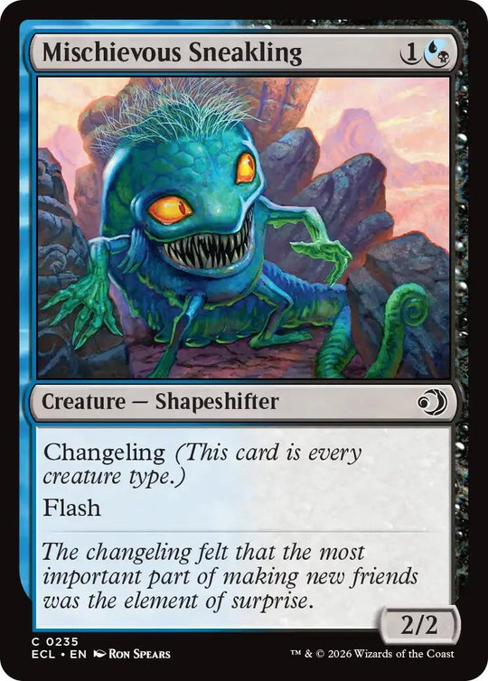 Image for Mischievous Sneakling (235) - Magic: The Gathering