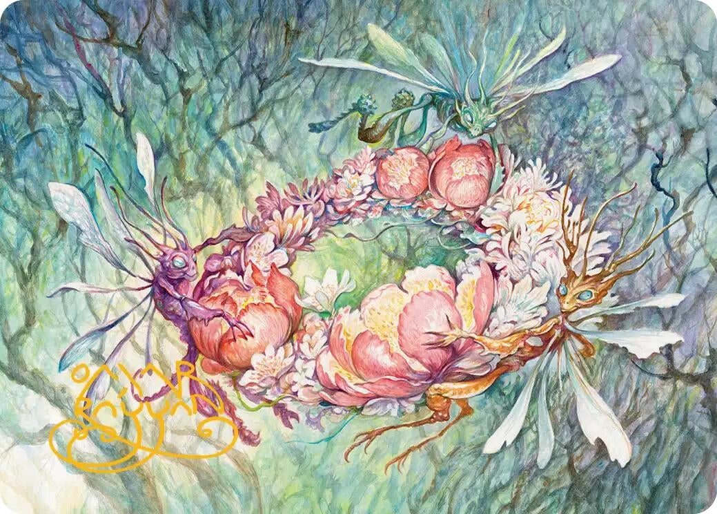 Image for Grave Venerations Art Card (Gold-Stamped Signature) (46) (ASECL) - Magic: The Gathering