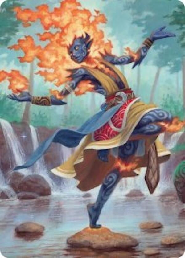 Image for Ashling, Rekindled Art Card (16/54) (16) (ASECL) - Magic: The Gathering