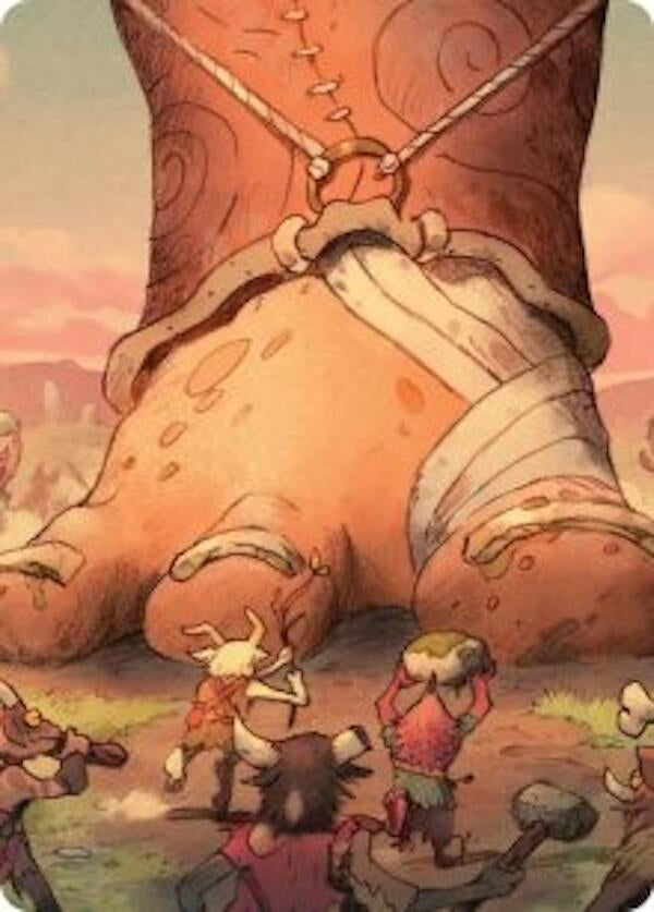 Image for Meek Attack Art Card (39) - Magic: The Gathering