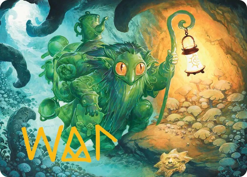 Image for Mutable Explorer Art Card (21/54) (Gold-Stamped Signature) (21) - Magic: The Gathering