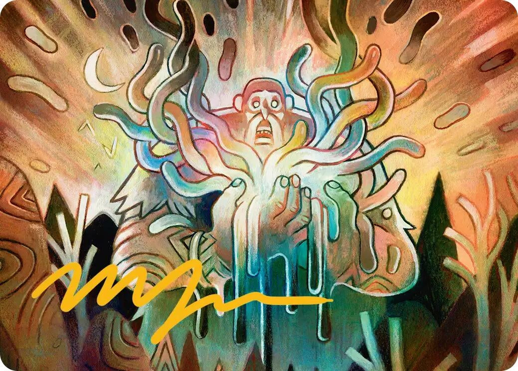 Image for Aurora Awakener Art Card (40/54) (Gold-Stamped Signature) (40) (ASECL) - Magic: The Gathering