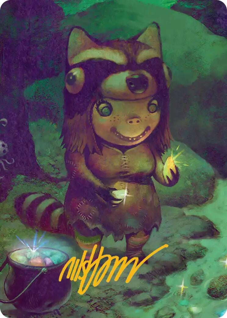 Image for Glister Bairn Art Card (Gold-Stamped Signature) (23) (ASECL) - Magic: The Gathering