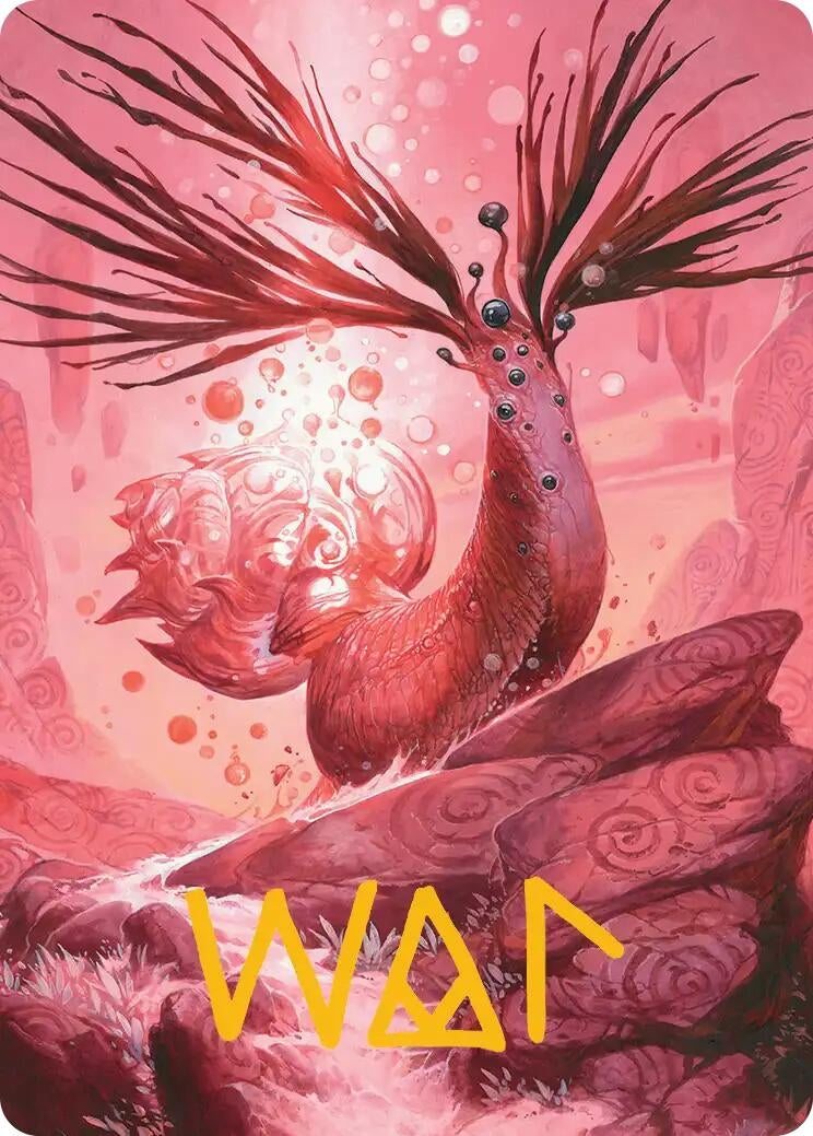 Image for Catharsis Art Card (Gold-Stamped Signature) (34) - Magic: The Gathering