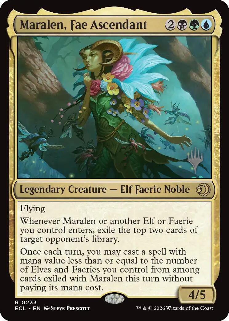 Image for Maralen, Fae Ascendant (233) - Magic: The Gathering