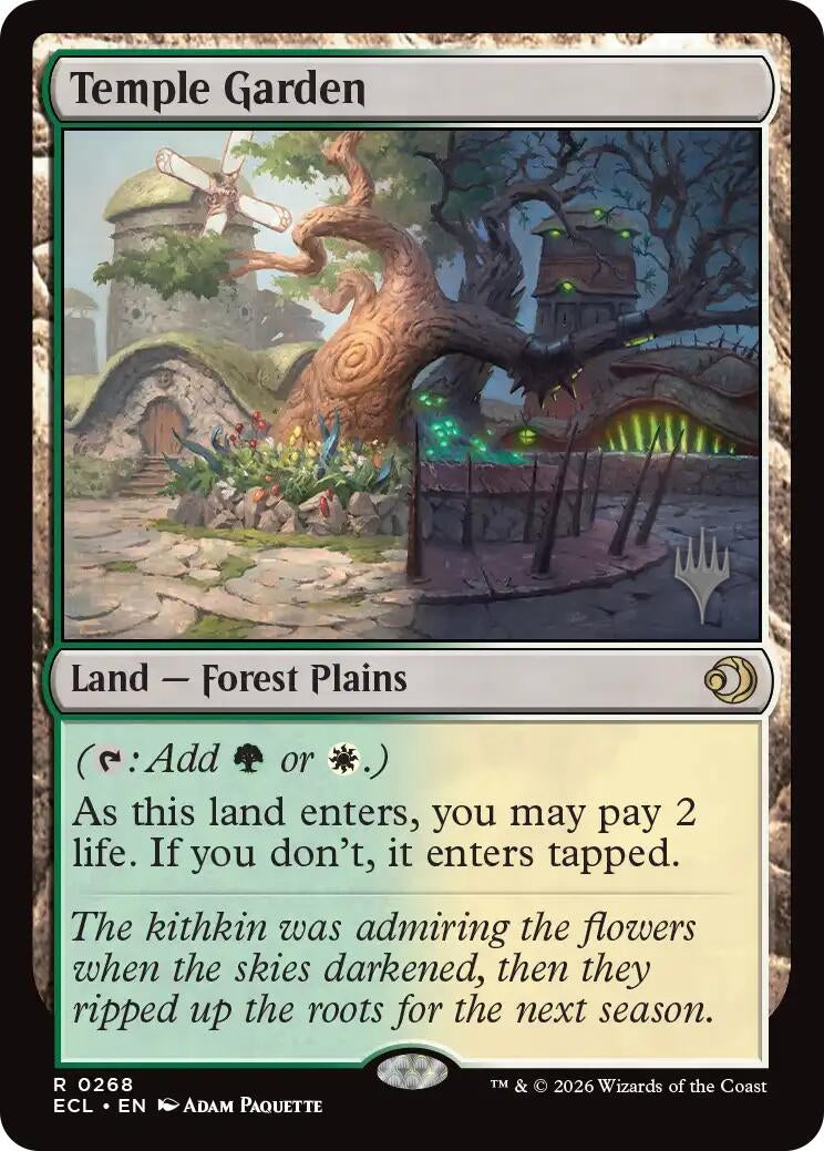 Image for Temple Garden (268) - Magic: The Gathering