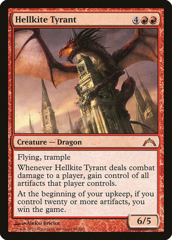 Image for Hellkite Tyrant (94) - Magic: The Gathering